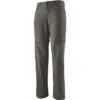Patagonia Quandary Convertible Pants - Reg Women's -Bob's Sports Chalet 95180 FORGE GREY m
