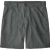 Patagonia Organic Cotton Twill Utility Shorts - 8 Inch Men's -Bob's Sports Chalet 95185 FORGE GREY m