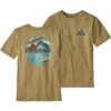 Patagonia Graphic Organic T-Shirt Boys' -Bob's Sports Chalet 95195 FT RY RIGHTSMRY KHK m