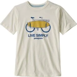 Patagonia Graphic Organic T-Shirt Boys' -Bob's Sports Chalet 95195 LVSMPLAMPHBSBKWHWSH m