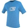 Oneill Hybrid Short Sleeve Sun Shirt Kids' -Bob's Sports Chalet 95253 BRITE BLUE m