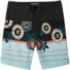 Oneill Hyprfreak Heist Print Boardshorts Boys' -Bob's Sports Chalet 95295 BLACK m