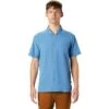 Mountain Hardwear El Portal Short Sleeve Shirt Men's -Bob's Sports Chalet 95419 DEEP LAKE m