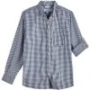 Coolibar Aricia Sun Shirt UPF 50+ Men's -Bob's Sports Chalet 95431 NAVYGINGHAM m