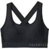 Under Armour Armour Mid Crossback Sports Bra Women's -Bob's Sports Chalet 95554 BLACKBLACKGRAPHITE m