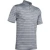 Under Armour Performance 2.0 Divot Stripe Polo Shirt Men's -Bob's Sports Chalet 95579 STEELPITCH GRAYP G m