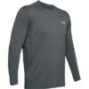 Under Armour Iso-Chill Shore Break Long Sleeve Crew Shirt Men's -Bob's Sports Chalet 95601 PITCH GRAYNEO YLW m