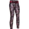 Under Armour HeatGear Armour Printed Crop Leggings Girls' 2 Under Armour HeatGear Armour Printed Crop Leggings Girls' -Bob's Sports Chalet 95620 BLKMETALLIC SILVER m
