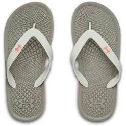 Under Armour Atlantic Dune II Flip Flops Boys' -Bob's Sports Chalet 95656 GRV GNOLV TNOR SPK m