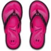 Under Armour Marbella VII Flip Flops Girls' 2 Under Armour Marbella VII Flip Flops Girls' -Bob's Sports Chalet 95659 BLKPINK SURGEPS m