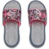 Under Armour Playmaker Chroma Slides Girls' -Bob's Sports Chalet 95660 MD GRHSHD BLELT PK m