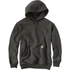 Carhartt Rain Defender Paxton Heavyweight Hooded Sweatshirt Men's -Bob's Sports Chalet 96071 PEAT m