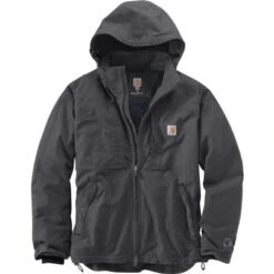 Carhartt Full Swing Loose Fit Quick Duck Insulated Jacket Men's 5 Carhartt Full Swing Loose Fit Quick Duck Insulated Jacket Men's -Bob's Sports Chalet 96075 SHADOW m