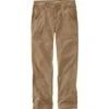 Carhartt Rugged Flex Relaxed Fit Canvas Work Pants Men's -Bob's Sports Chalet 96076 DARK KHAKI m