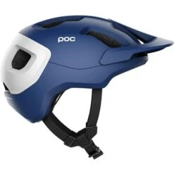 POC Axion Spin Bike Helmet 11 POC Axion Spin Bike Helmet -Bob's Sports Chalet 96367 LEAD BLUE MATT m