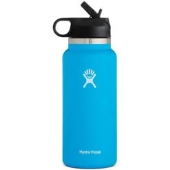 Hydro Flask 32 Oz Wide Mouth Water Bottle With Straw Lid -Bob's Sports Chalet 96395 PACIFIC m