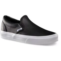 Vans Classic Slip-On Perf Leather Shoes