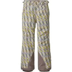 Patagonia Everyday Ready Insulated Snow Pants Girls' -Bob's Sports Chalet 96422 STARDUSTCHARTREUSE m