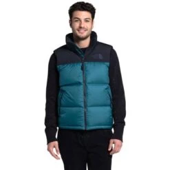 The North Face Eco Nuptse Down Vest Men's 9 The North Face Eco Nuptse Down Vest Men's -Bob's Sports Chalet 96611 MLLRDBLAVTRNVY m