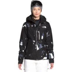 The North Face Descendit Insulated Jacket Women's -Bob's Sports Chalet 96678 TNFBLKICECAPSPT m