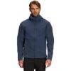 The North Face Apex Bionic Soft-Shell Hoodie Men's -Bob's Sports Chalet 96683 SUMMIT NAVY DRK HTHR m