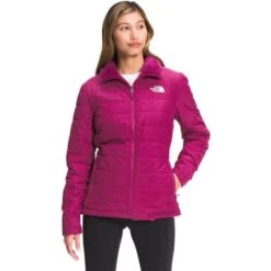 The North Face Mossbud Insulated Reversible Jacket Women's 8 The North Face Mossbud Insulated Reversible Jacket Women's -Bob's Sports Chalet 96696 ROXBURY PINK m