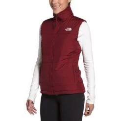 The North Face Mossbud Reversible Insulated Vest Women's -Bob's Sports Chalet 96698 POMEGRANATE m