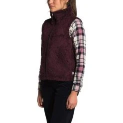 The North Face Furry Fleece Vest Women's -Bob's Sports Chalet 96705 ROOT BROWN m