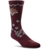 Farm To Feet Emeryville Lightweight Cushion Crew Socks Women's -Bob's Sports Chalet 96780 PLUM m