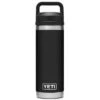 Yeti Rambler 18 Oz Bottle With Chug Cap 2 Yeti Rambler 18 Oz Bottle With Chug Cap -Bob's Sports Chalet 97096 BLACK m