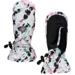 Spyder Inspire Mitts Girls' -Bob's Sports Chalet 98177 IMPRESS PRINT m