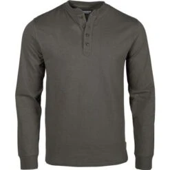 Mountain Khakis Trap Henley Shirt Men's -Bob's Sports Chalet 98453 MARSH m