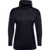 Under Armour Armour Fleece Funnel Neck Women's -Bob's Sports Chalet 99165 BLACKBLACKWHITE m