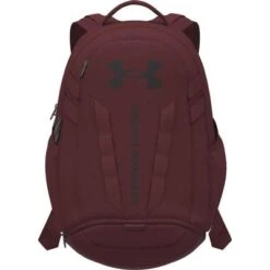 Under Armour UA Hustle 5.0 Backpack -Bob's Sports Chalet 99182 CHESTNUT REDCRBLK m