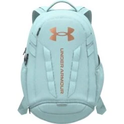Under Armour UA Hustle 5.0 Backpack -Bob's Sports Chalet 99182 FSETEALFTMTLCLTCPR m