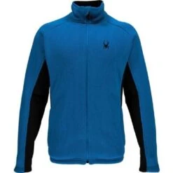 Spyder Foremost Full-Zip Sweater Men's -Bob's Sports Chalet 9932 CONCEPT BLUEBLACK m