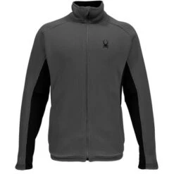 Spyder Foremost Full-Zip Sweater Men's -Bob's Sports Chalet 9932 POLARBLACK m
