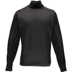 Spyder Outbound 1/2-Zip Sweater Men's 17 Spyder Outbound 1/2-Zip Sweater Men's -Bob's Sports Chalet 9933 POLARBLACKPOLAR m