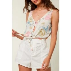 Oneill Zera Floral Top Women's