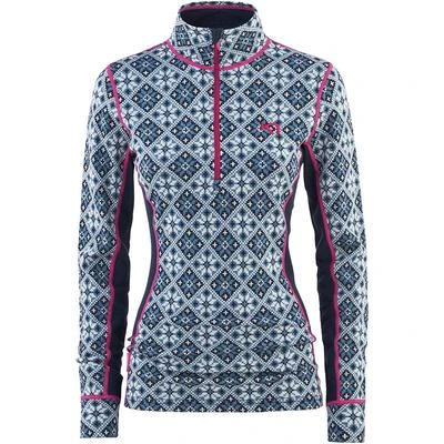 Kari Traa Rose Half-Zip Base Layer Top Women's 4 Kari Traa Rose Half-Zip Base Layer Top Women's - Image 2