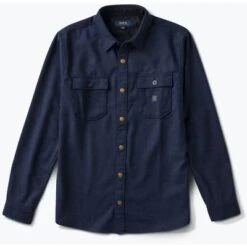 Roark Nordsman Flannel Shirt Men's -Bob's Sports Chalet 99930 DARK NAVY m