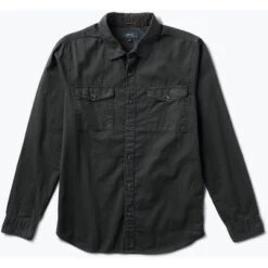 Roark Well Worn Organic Long Sleeve Button Up Shirt Men's